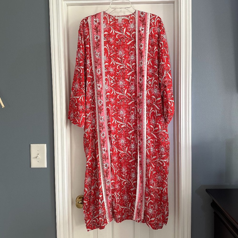 Loft Floral Kimono/Cover Up Size M/L